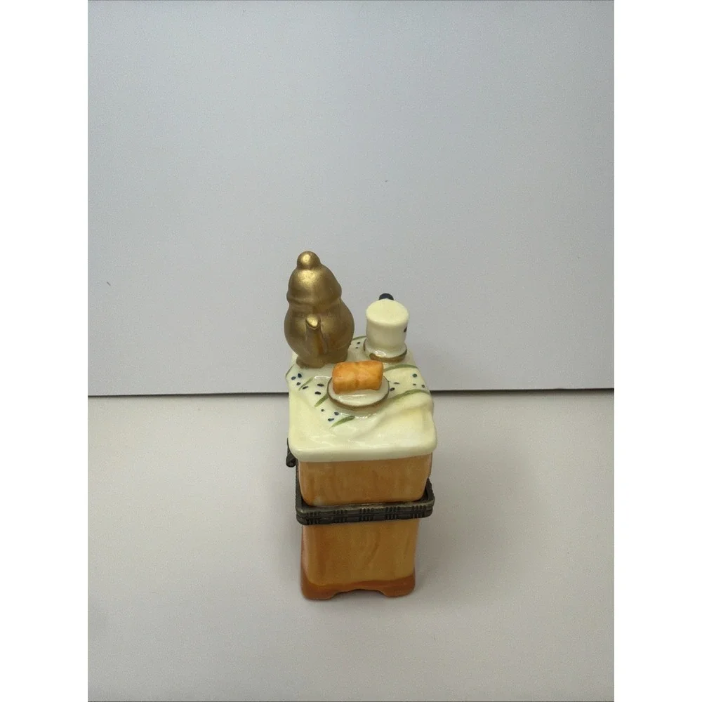 Cabinet Tea Set Hinged Trinket Box 3.5